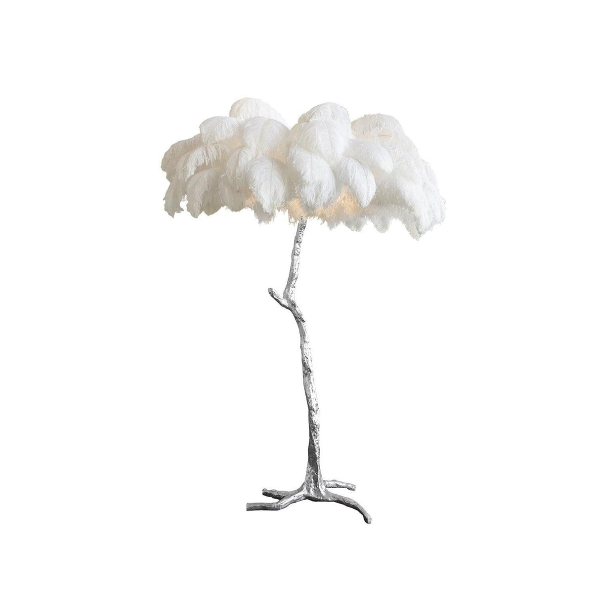 ostrich-feather-floor-light