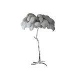 ostrich-feather-floor-light