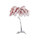 ostrich-feather-floor-light