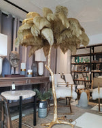 ostrich-feather-floor-light