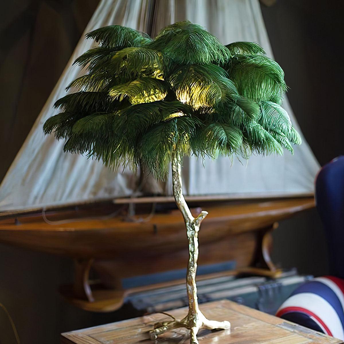 ostrich-feather-table-lamp