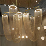Otero Sculptural Copper Pendant Light with Integrated LED