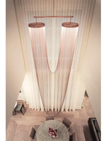 Otero Sculptural Copper Pendant Light with Integrated LED