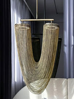 Otero Sculptural Copper Pendant Light with Integrated LED