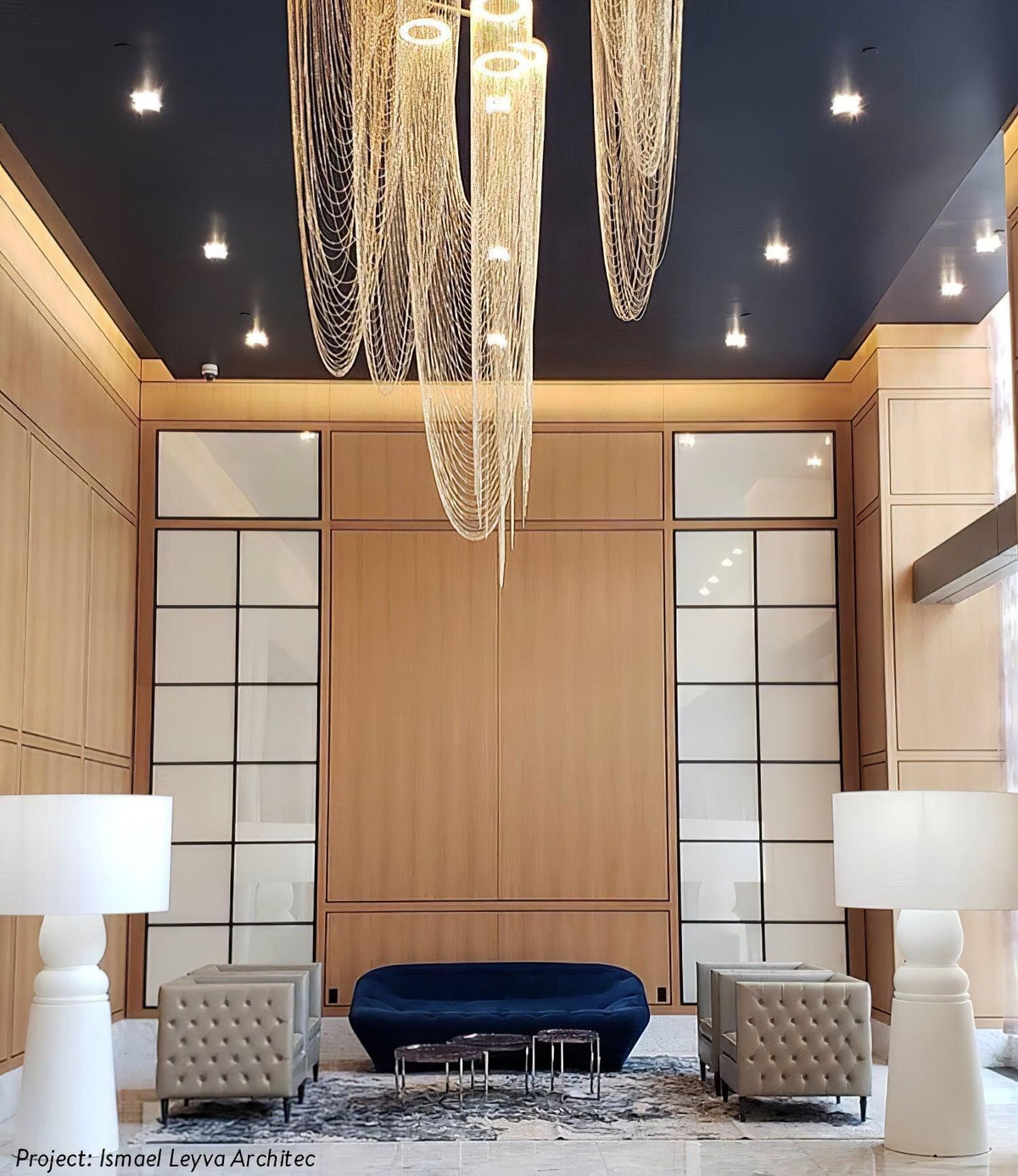 Otero Sculptural Copper Pendant Light with Integrated LED