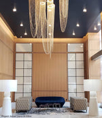 Otero Sculptural Copper Pendant Light with Integrated LED