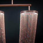 Otero Sculptural Copper Pendant Light with Integrated LED