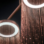 Otero Sculptural Copper Pendant Light with Integrated LED