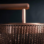 Otero Sculptural Copper Pendant Light with Integrated LED