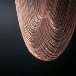 Otero Sculptural Copper Pendant Light with Integrated LED