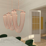 Otero Sculptural Copper Pendant Light with Integrated LED