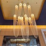 Otero Sculptural Copper Pendant Light with Integrated LED