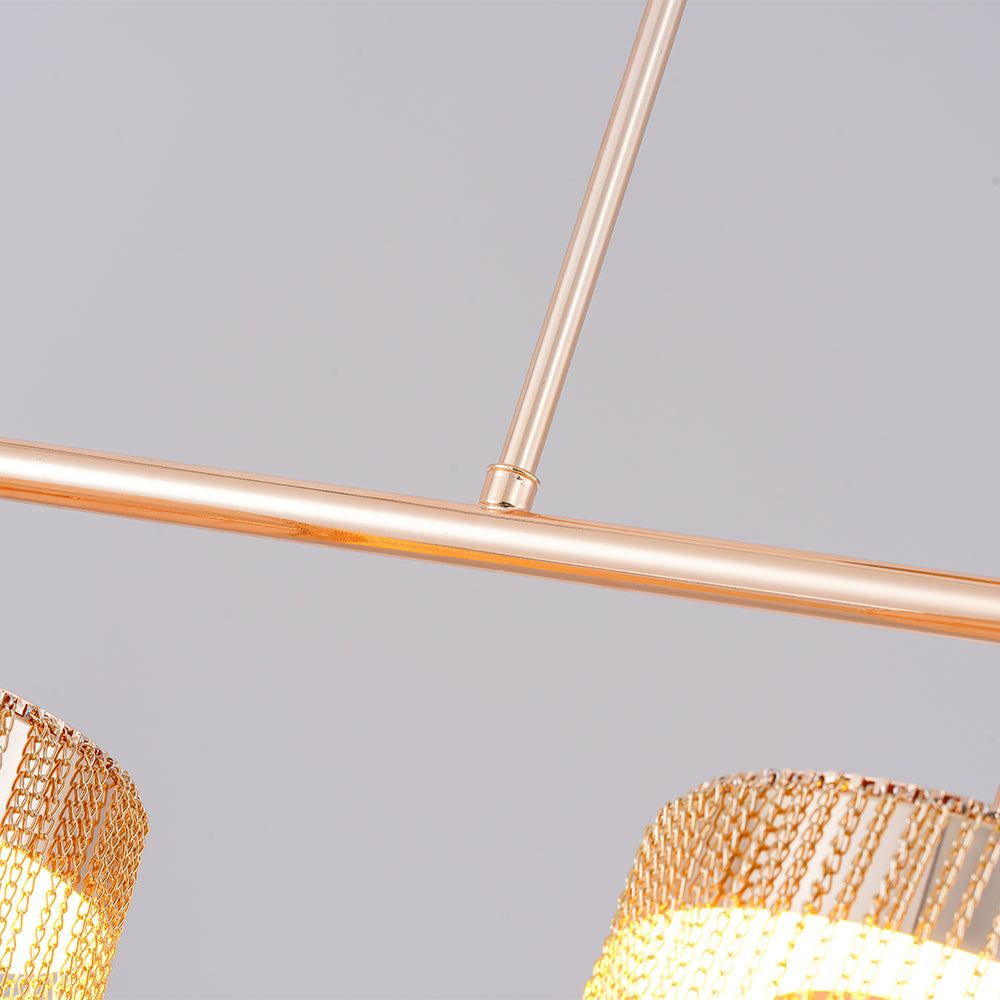 Otero Sculptural Copper Pendant Light with Integrated LED