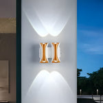 Up And Down Lights Led Modern Outdoor Wall Sconce