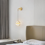 Oval Brass Wall Light
