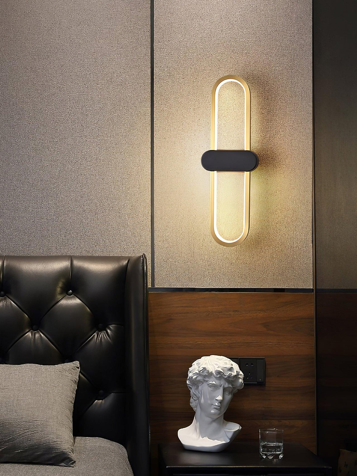Oval Led Wall Lamp