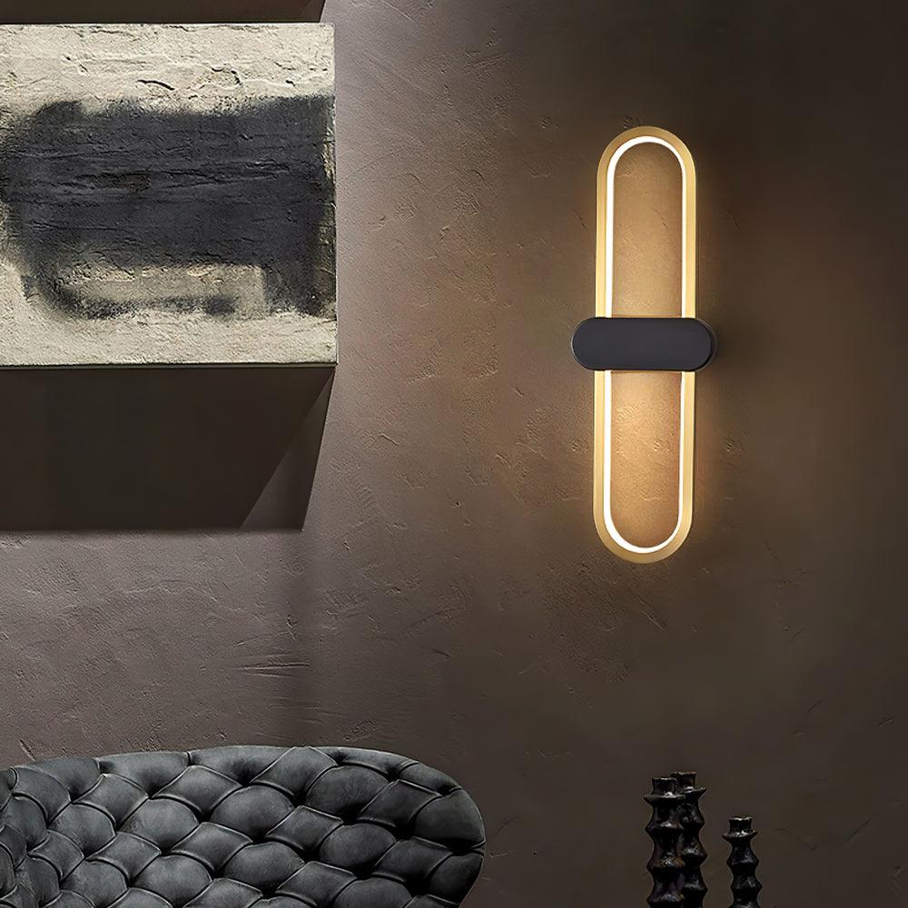 Oval Led Wall Lamp