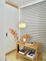 Oval Persimmon Pendant Light