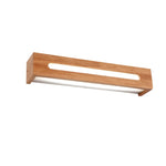 Oval Wooden Wall Light