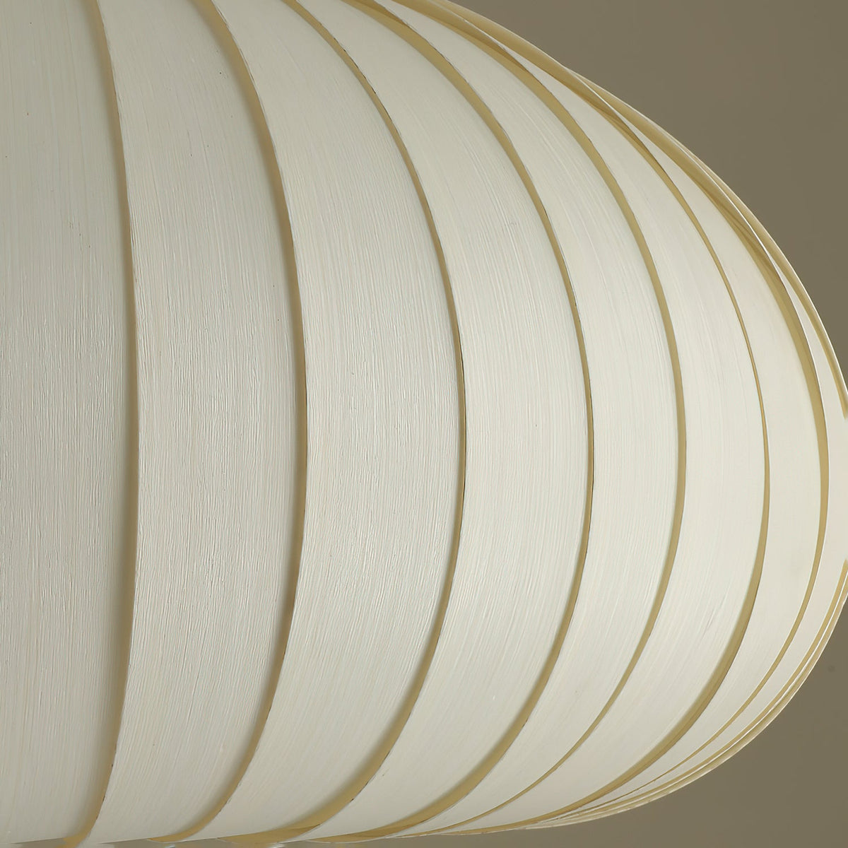 Ovola Pleated Pendant Light – Modern Wood & Fabric Drum Shade