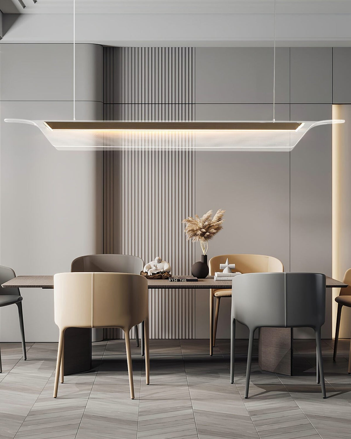 Owalo LED Linear Suspension