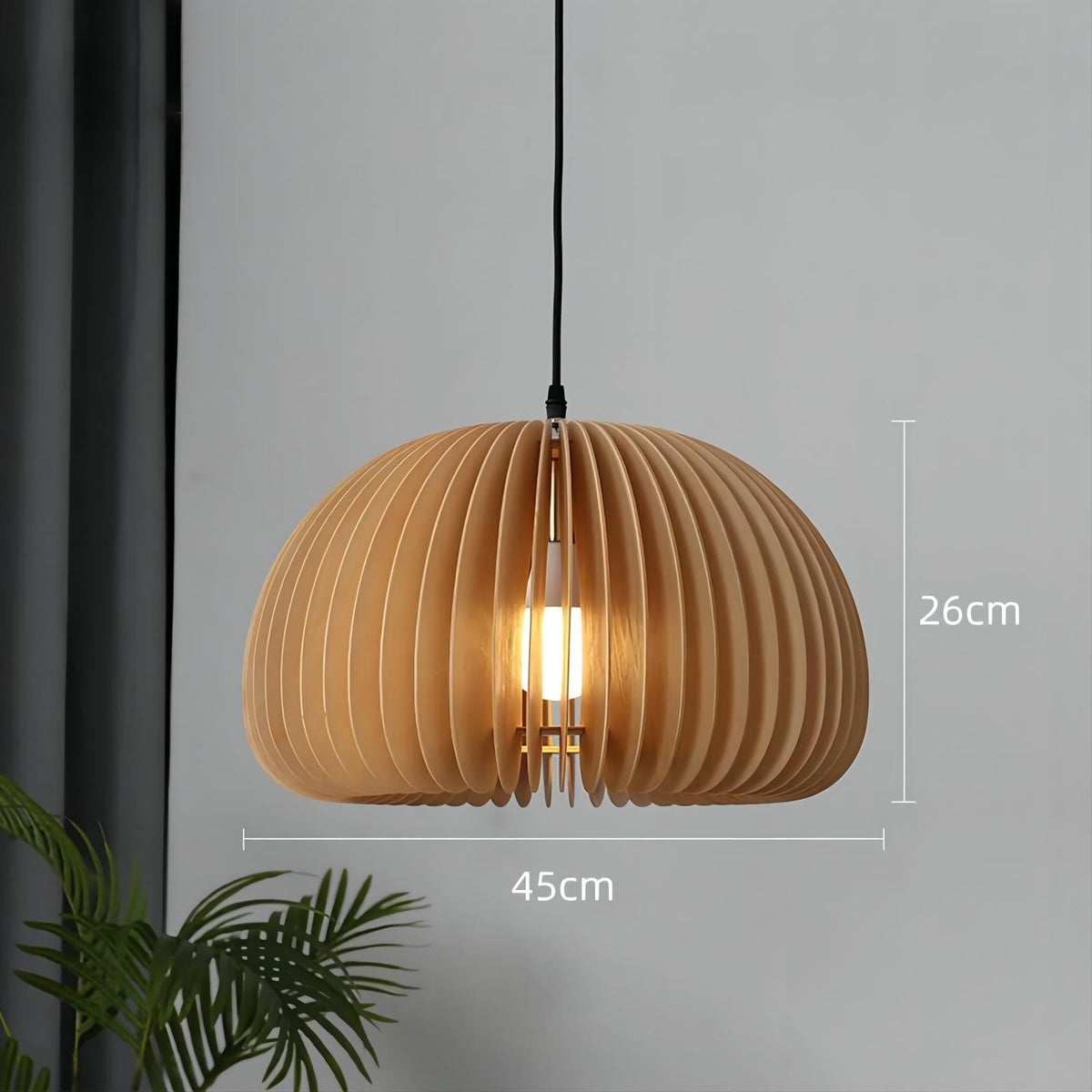 Creative Pumpkin Wooden Chandelier