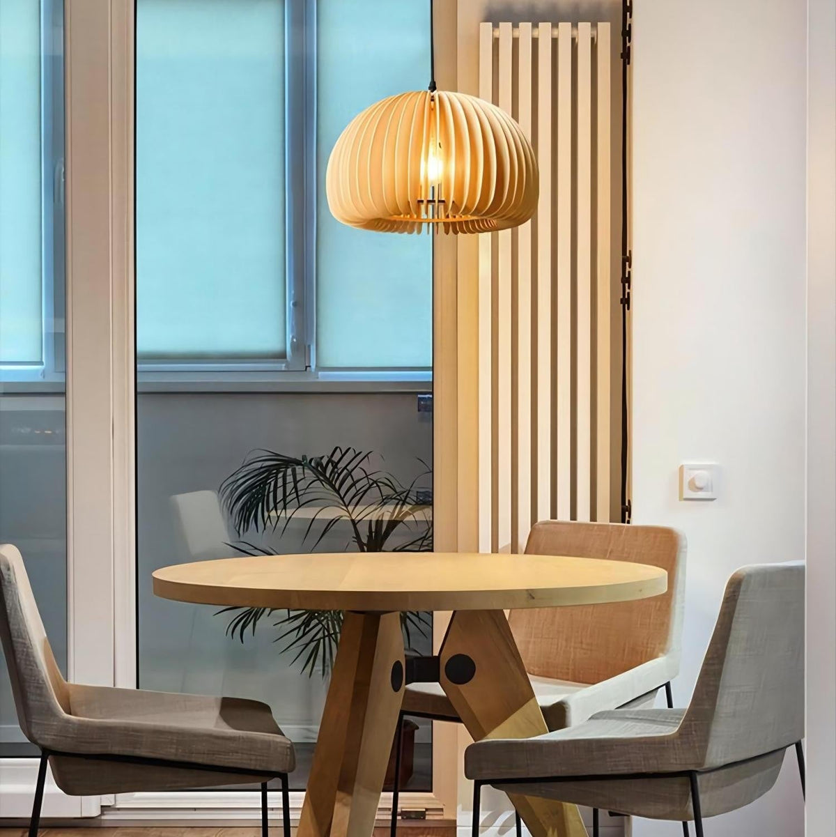 Creative Pumpkin Wooden Chandelier
