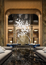 Breath of Light Modern Crystal Chandelier for Dining Room and Hotel