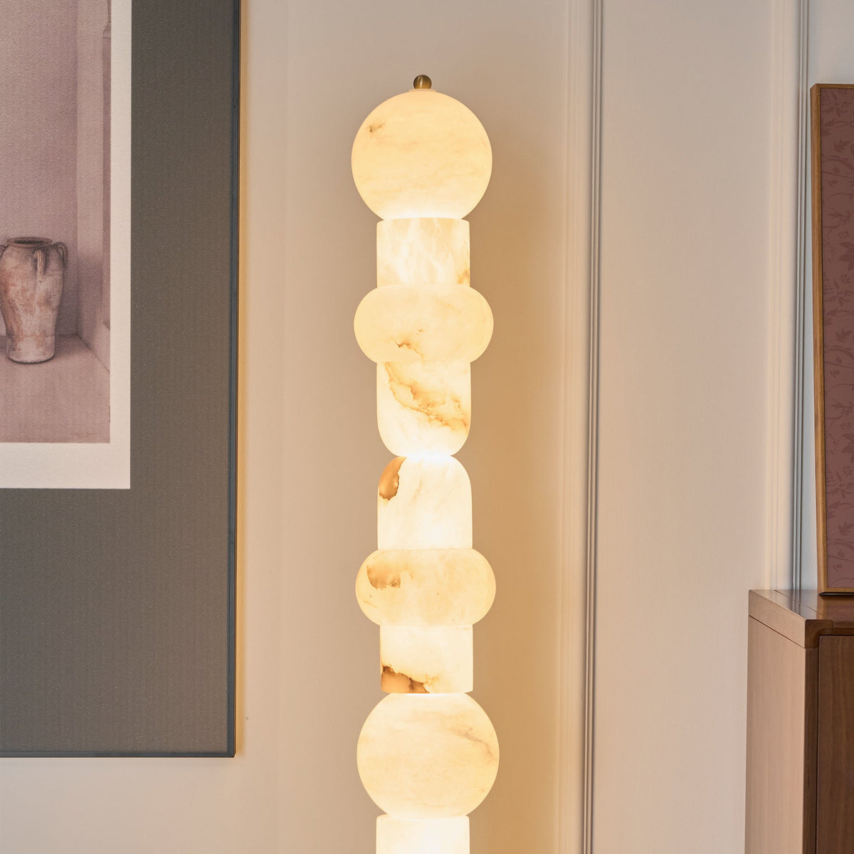 Spanish Alabaster Lamp