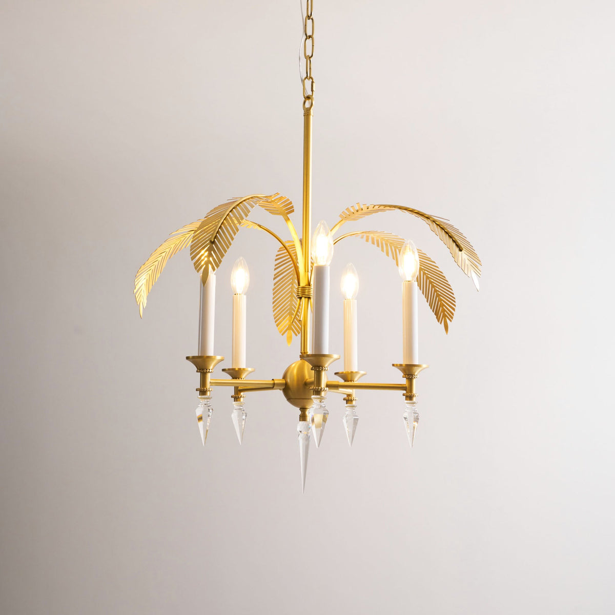 palm-frond-chandelier
