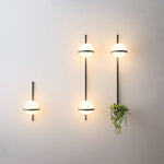 Solstice Orb Wall Light – Modern LED Sconce for Indoor & Outdoor Spaces