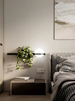 Solstice Orb Wall Light – Modern LED Sconce for Indoor & Outdoor Spaces