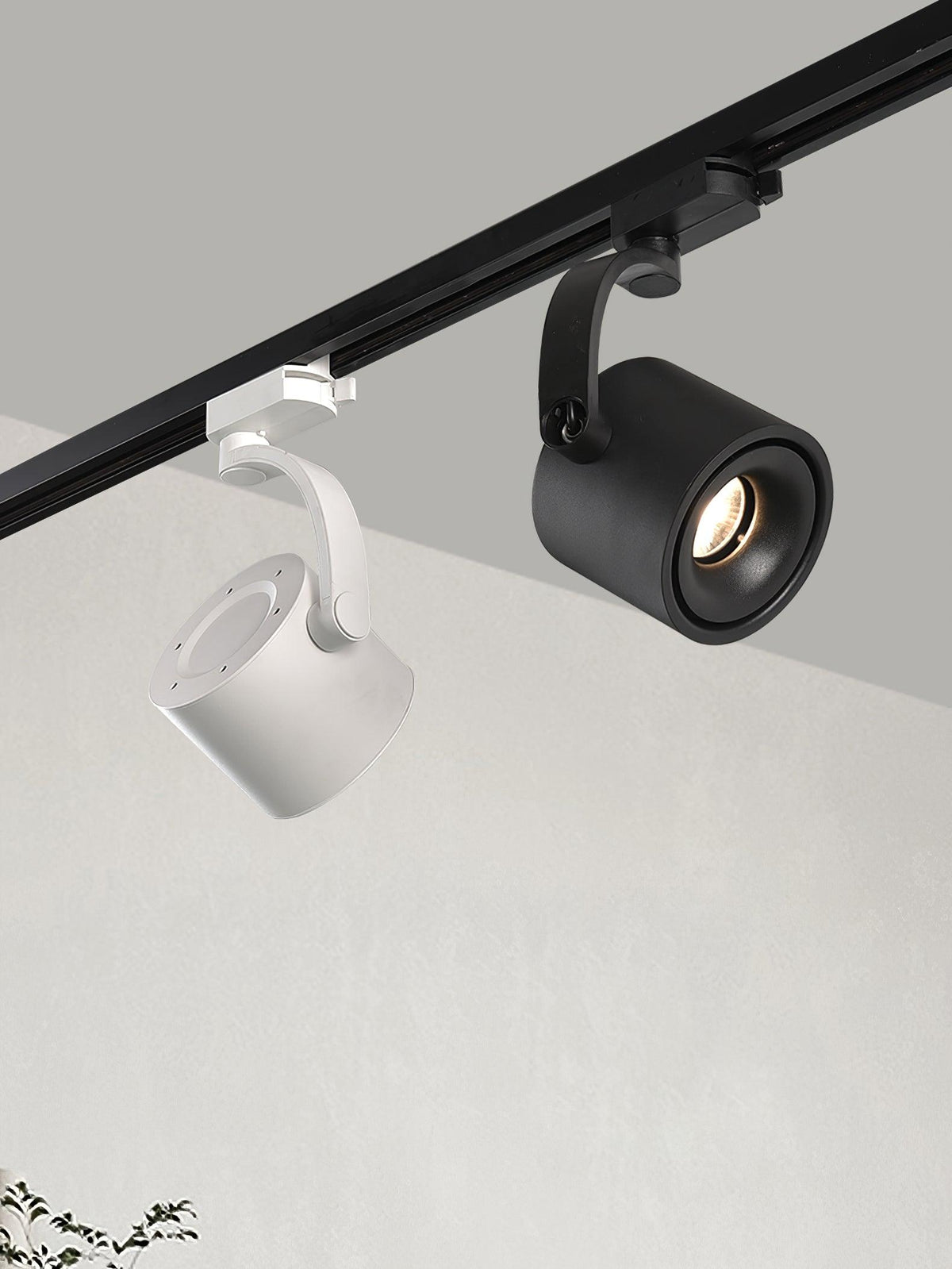 Paloma Modern LED Linear Ceiling Light in Black or White