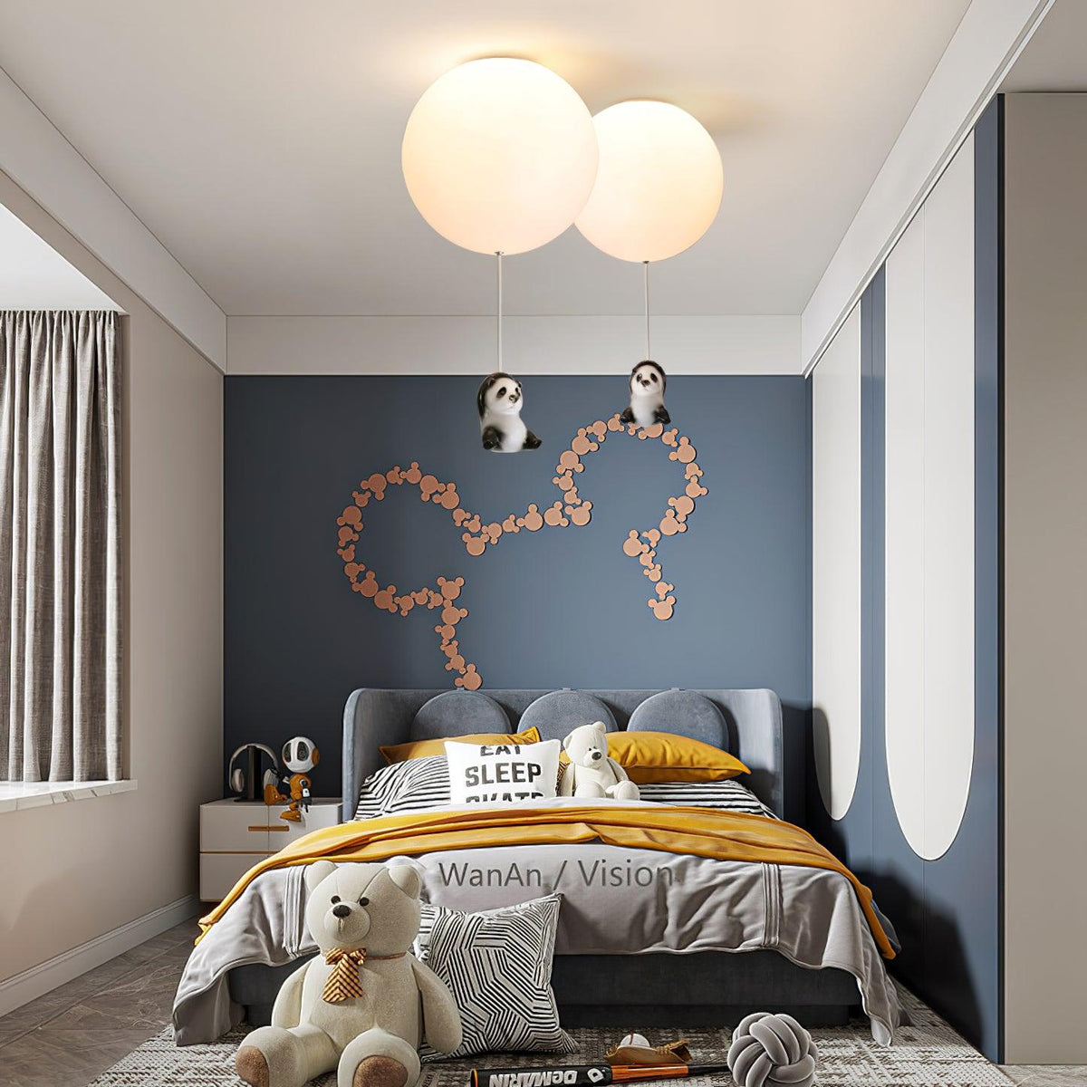 Panda Ceiling Lamp