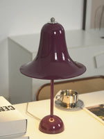 Pantop Bell Portable Table Lamp – Modern Metal LED Desk Lamp for Bedroom & Living Room