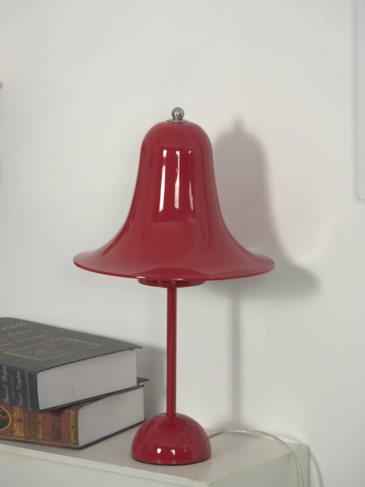 Pantop Bell Portable Table Lamp – Modern Metal LED Desk Lamp for Bedroom & Living Room