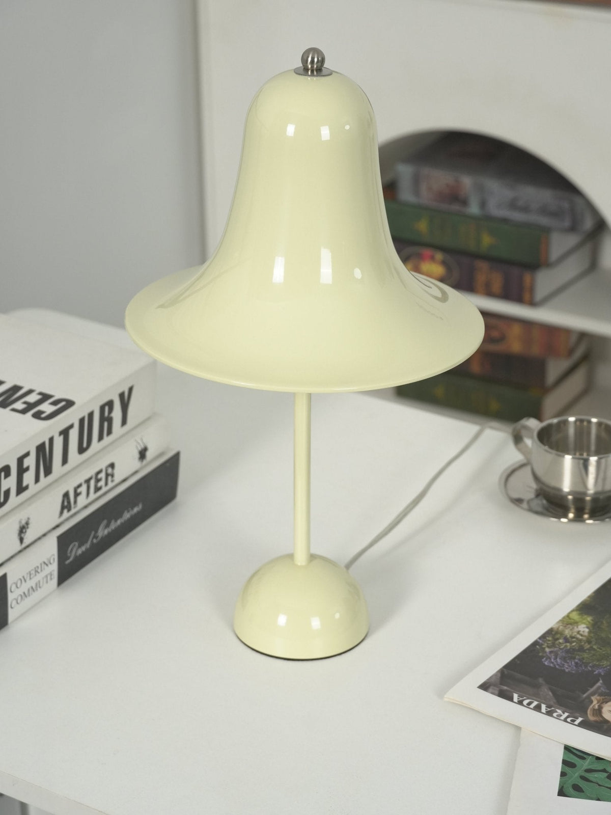 Pantop Bell Portable Table Lamp – Modern Metal LED Desk Lamp for Bedroom & Living Room
