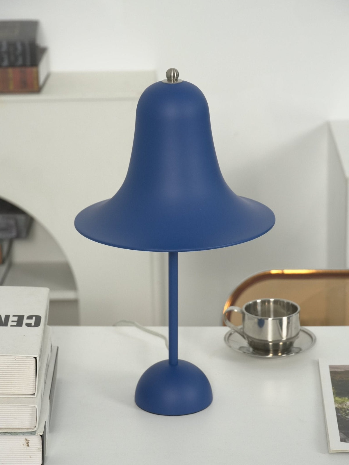 Pantop Bell Portable Table Lamp – Modern Metal LED Desk Lamp for Bedroom & Living Room