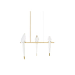 Paper Crane Bird Led Chandelier