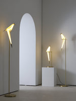 Paper Crane Floor Lamp