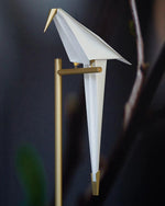 Paper Crane Floor Lamp