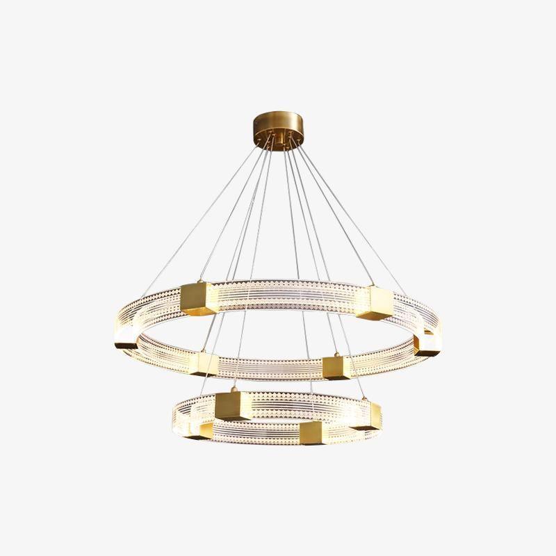 Parallel Ring Led Chandelier