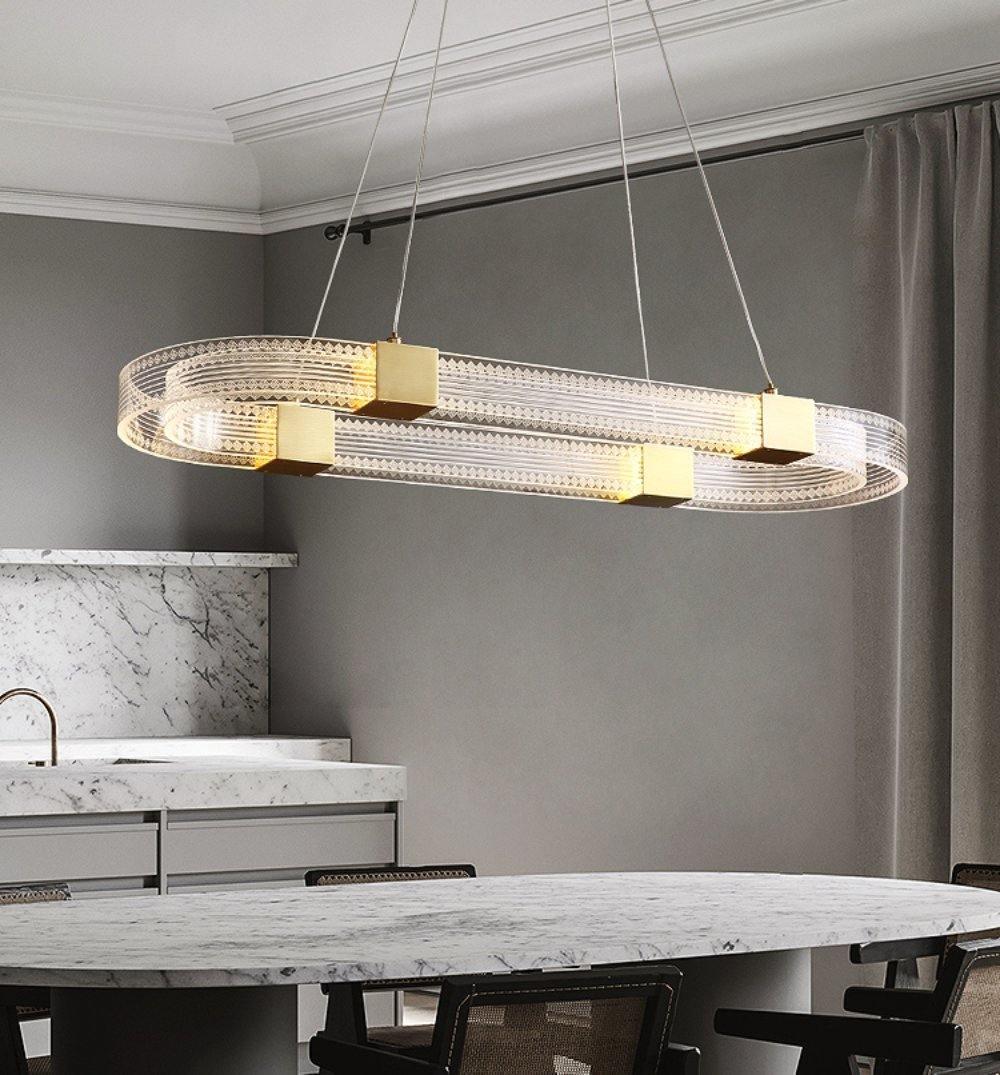 Parallel Ring Led Chandelier
