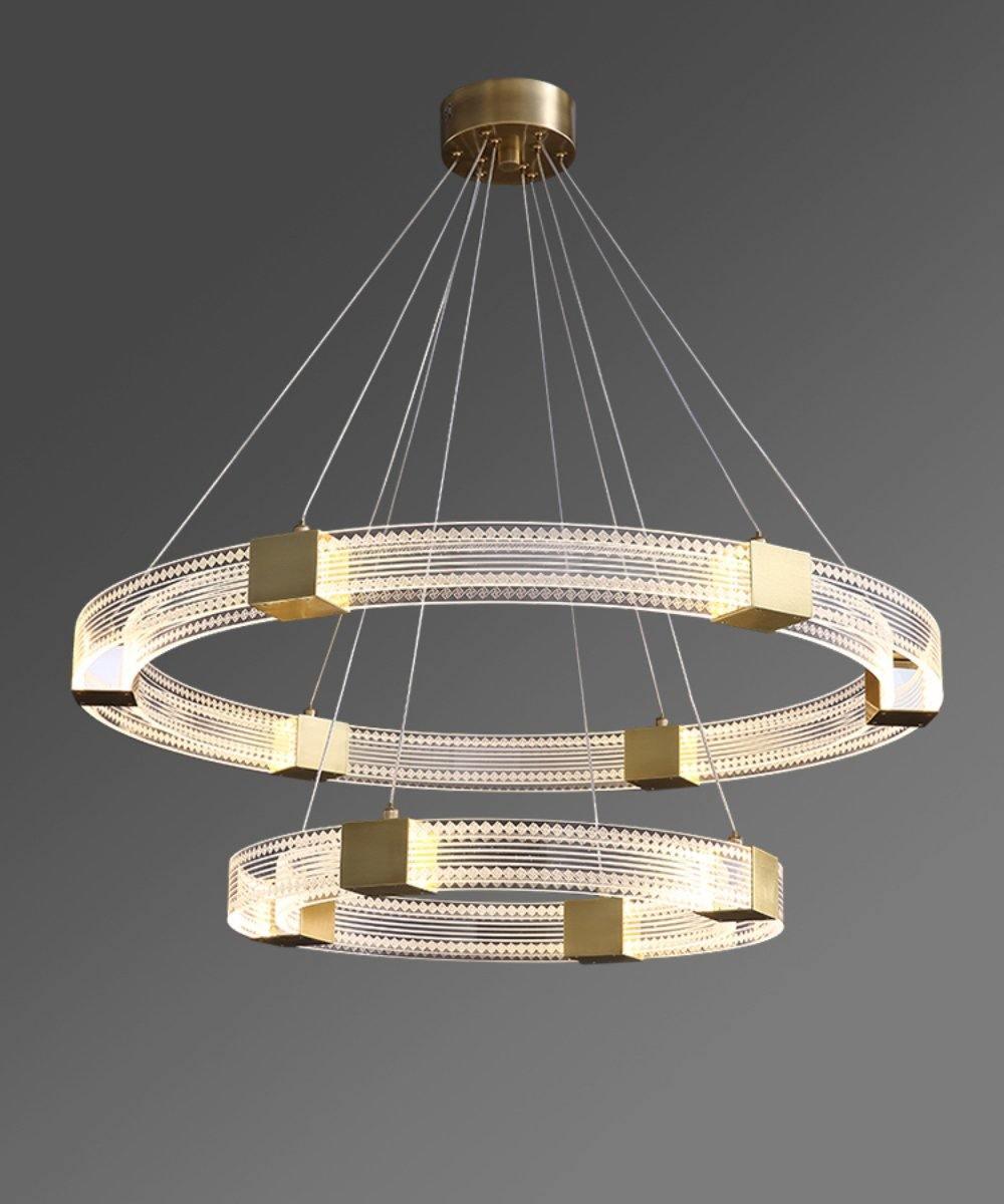 Parallel Ring Led Chandelier