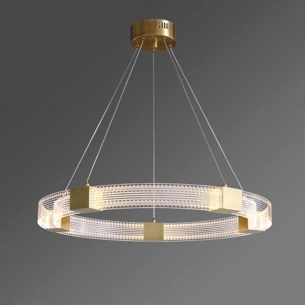 Parallel Ring Led Chandelier