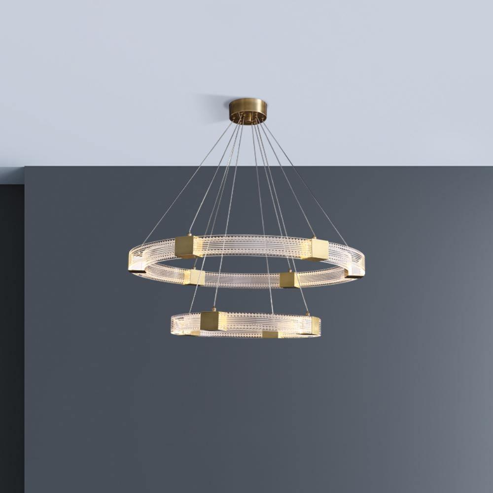 Parallel Ring Led Chandelier