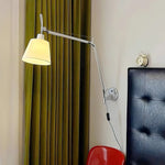 Swing Arm Bedside Wall Lamp For Bedroom