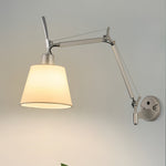 Swing Arm Bedside Wall Lamp For Bedroom