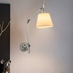 Swing Arm Bedside Wall Lamp For Bedroom