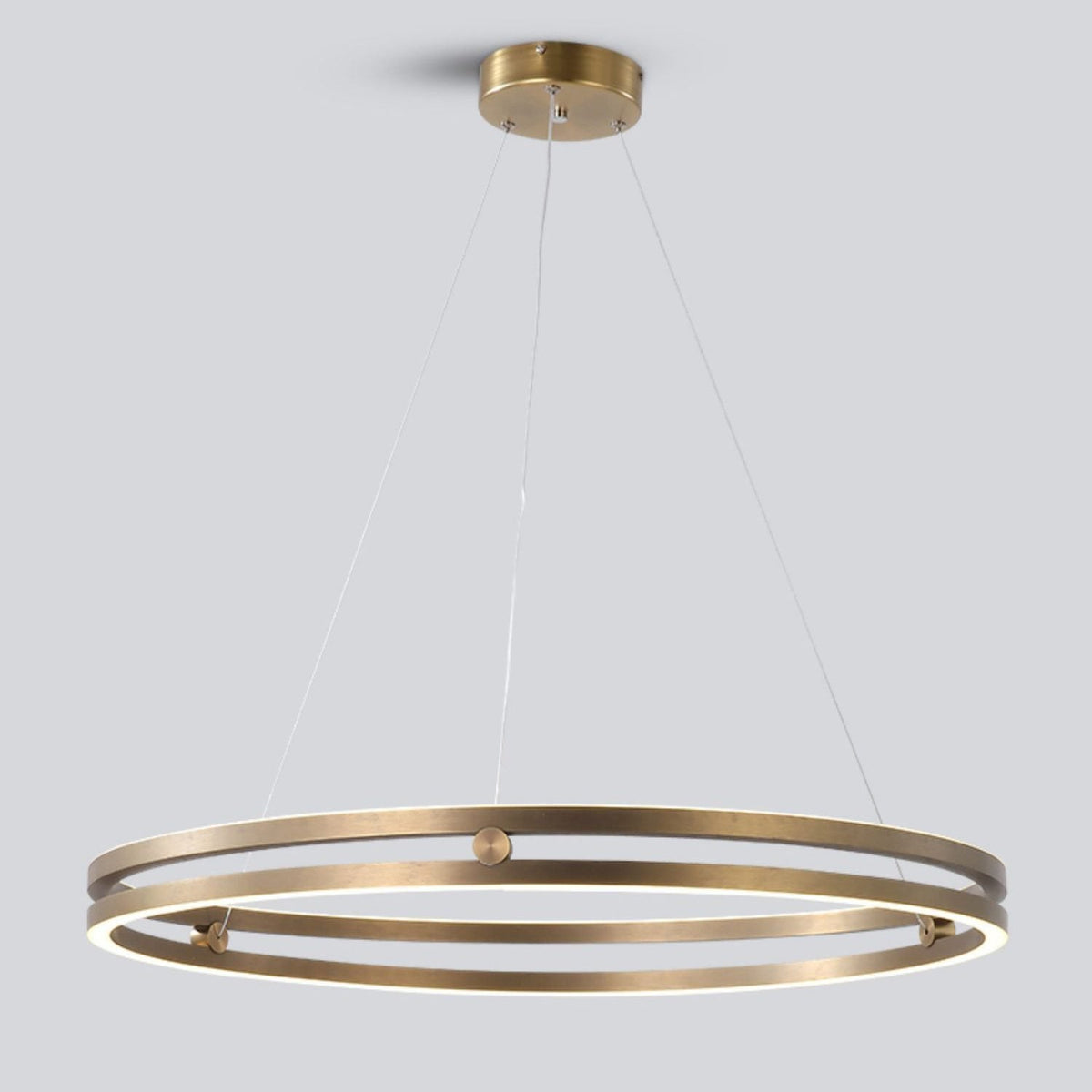 Partners Double Wheel Chandelier